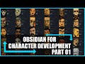 Obsidian Vault For Writers: Character Development Part 1