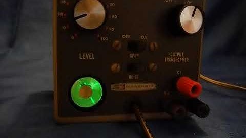 Heathkit IT-12 Signal Tracer #2 Demo 7742