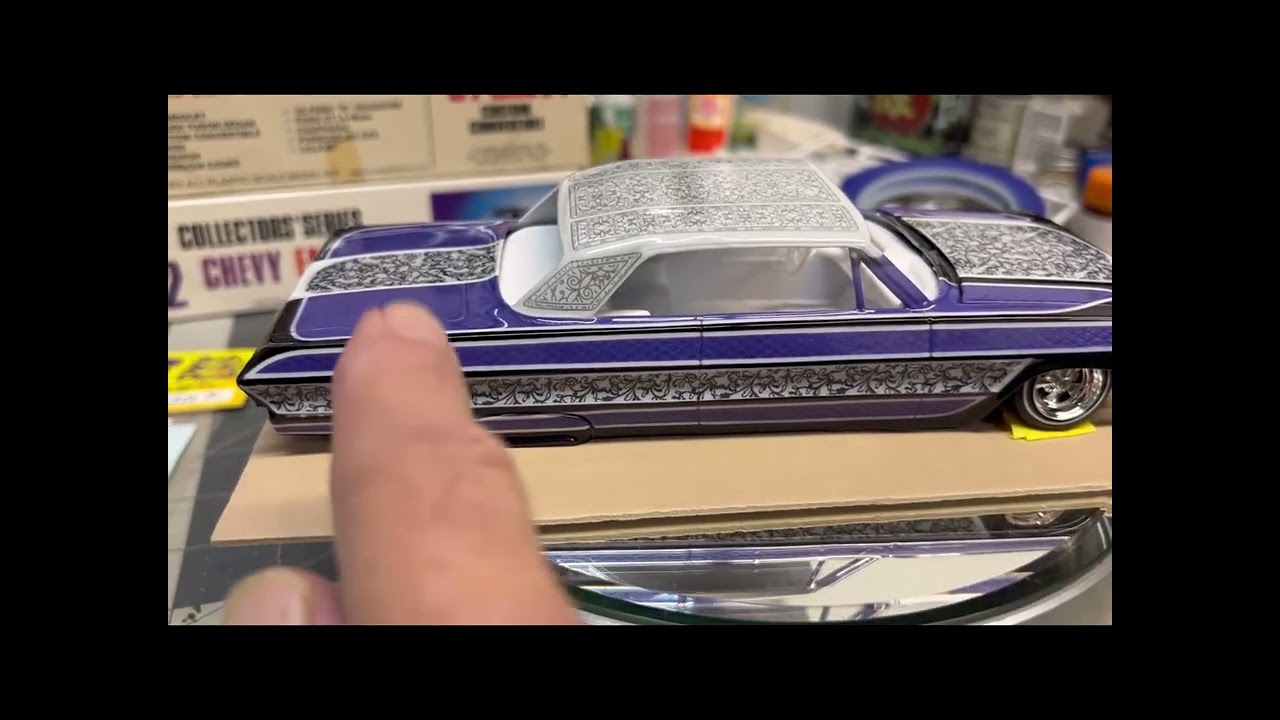 Обновление покраски моделей Chevy Impala в стиле Low Rider от Revell (1964) и Amt (1963).