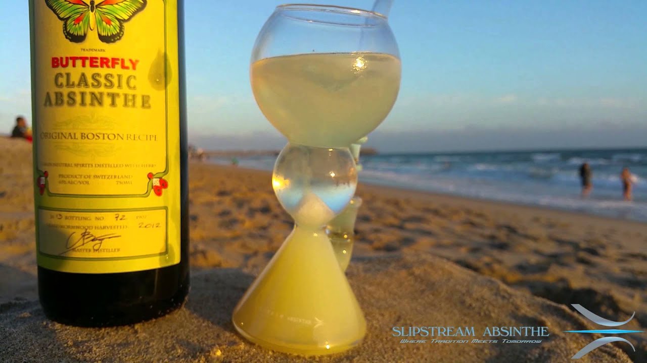 How to Drink Absinthe on the Beach Boston Butterfly with Slipstream