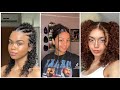 Curly Hairstyles for Medium Hair 2🦋| Clean and Easy🦋|tiktok compilation🦋 | everything hair🦋