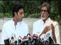 Hamare ghar Laxmi aayi hain... - Abhishek & Amitabh Bachchan