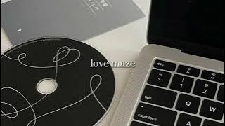 love maze - bts (sped up)
