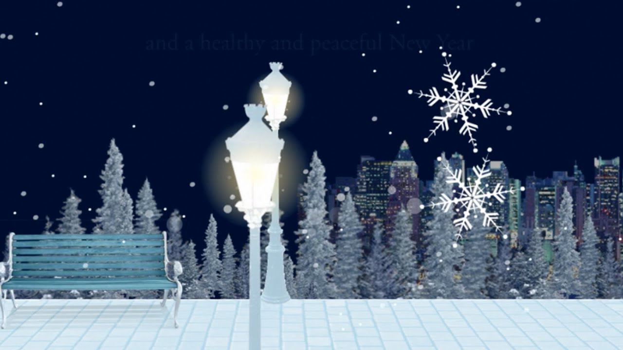 Park Stroll Holiday Ecards