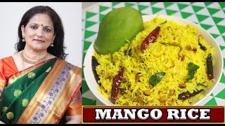 Mango Rice || Mango Pulihora|| Raw Mango Rice || Green Mango Rice || Vijayas Recipes