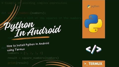 How To Install Python In Android | Python on Android Using Termux - CodeWithRihan