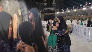 TERSERET & TERGENCET DIDEPAN KA'BAH IBU & ANAK MENANGIS SEJADI JADINYA HAJAT KEINGINANNYA TERCAPAI❤️