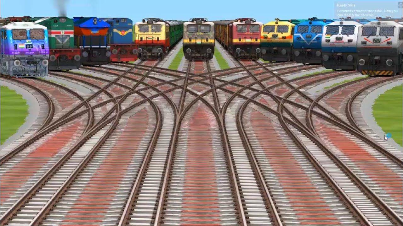 New trains locomotive crossing vandhebhart metro train running status railway running status super 