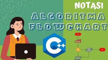 NOTASI ALGORITMA FLOWCHATR (LAPORAN PRAKTIKUM ALGORITMA DAN PEMROGRAMAN)