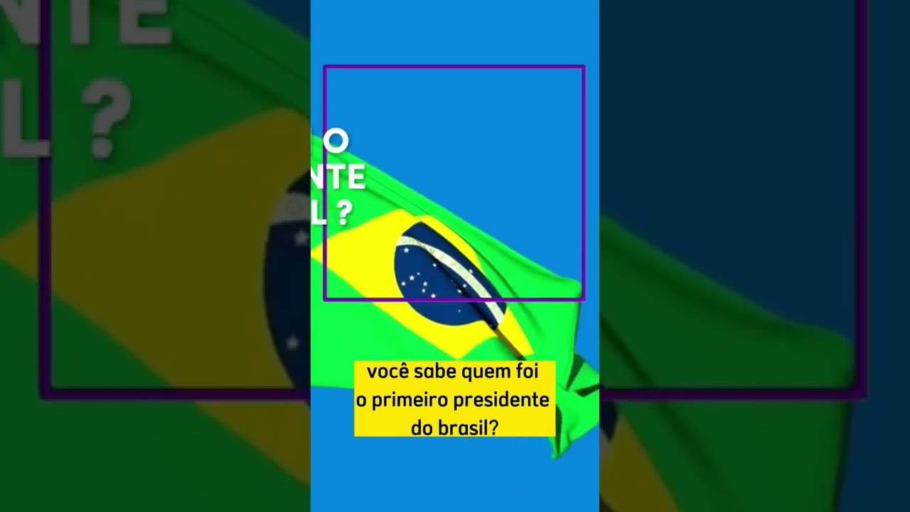 Quem foi o primeiro presidente do Brasil? #brasil #shorts