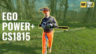 EGO 18” Battery Chainsaw Review (CS1815)  | Papé Toolkit