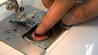 ジャノメKP215の下糸のセットの仕方