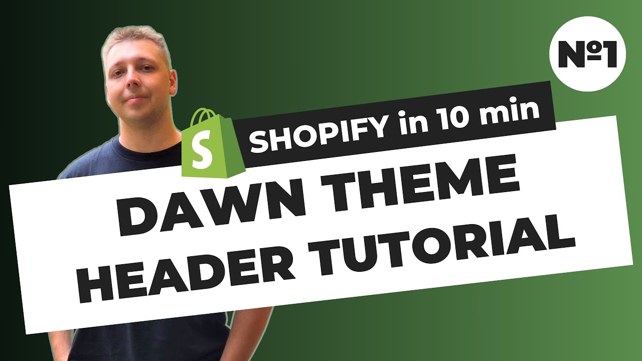 Shopify Dawn Theme All Header Settings Explained | Full Customization Guide (2025) | Part 1