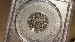 1831 LM-3 R4 Capped Bust Half Dime, PCGS AU53