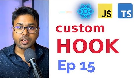 Custom hooks in 5 minutes - React and TypeScript Ep15