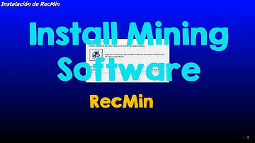 0in.- RecMin -  How to install RecMin Free version 2019