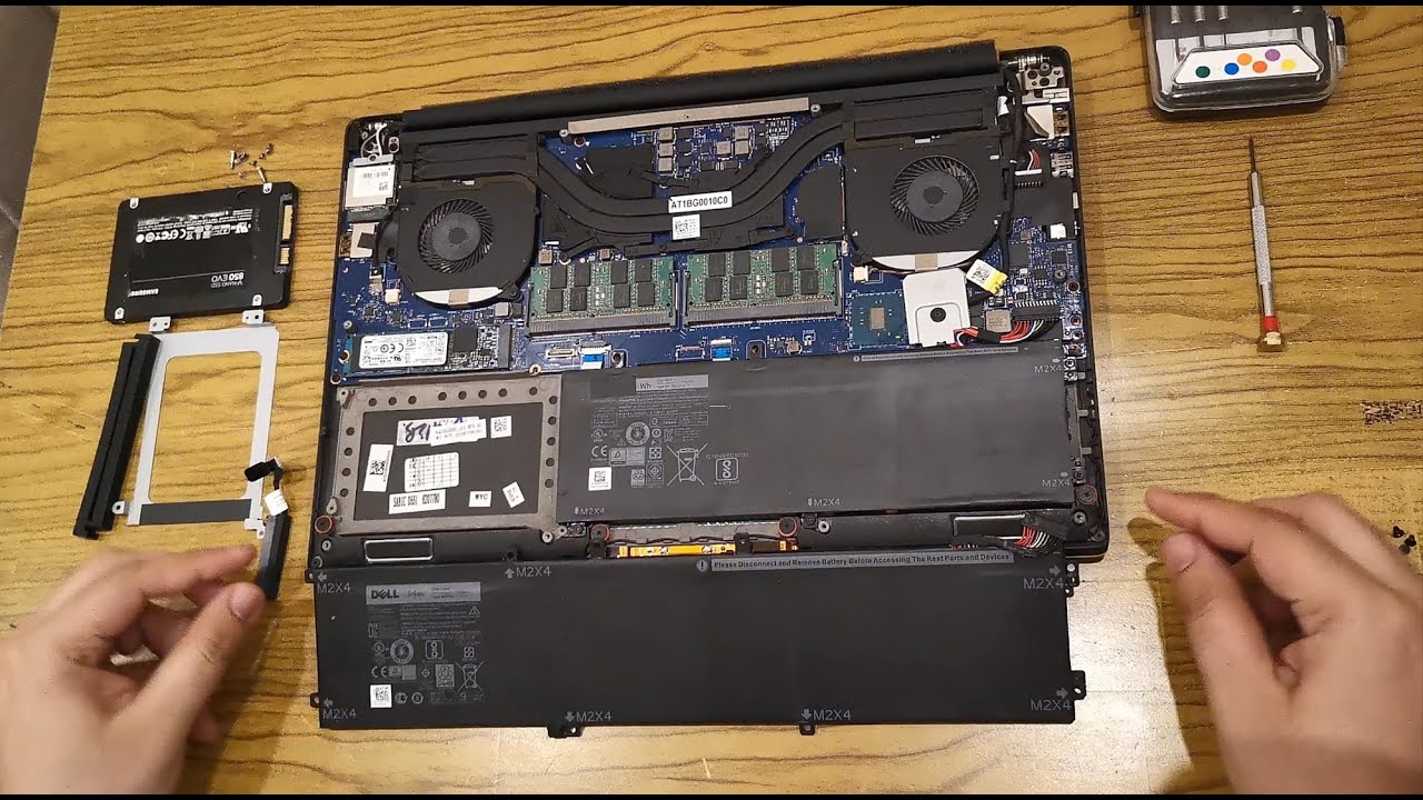 Dell XPS 15 SSD Upgrade, Teardown, Battery Replacement Guide [ 2021 ]