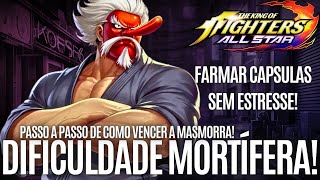 DIFICULDADE MORTIFERA DOMINADA! COMO PASSAR A ÚLTIMA MASMORRA? | KOF ALL STAR | #kofas #kof