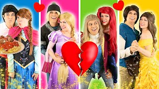 Princesses SWITCH BOYFRIENDS?! | BFF Besties