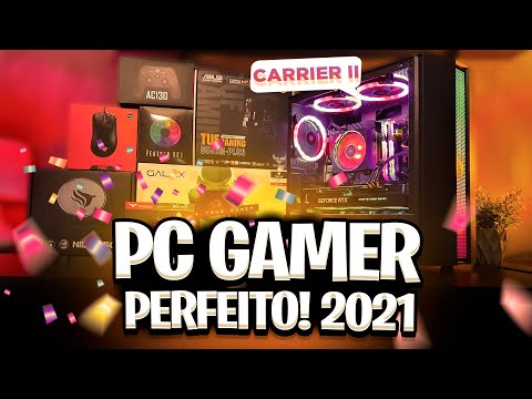 Montamos o PC GAMER Perfeito para 2021 com Novo Gabinete Pichau CARRIER II RGB