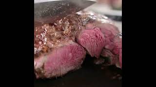 Slicing Into Juicy, Sizzling Beef#meaty#drool#shorts