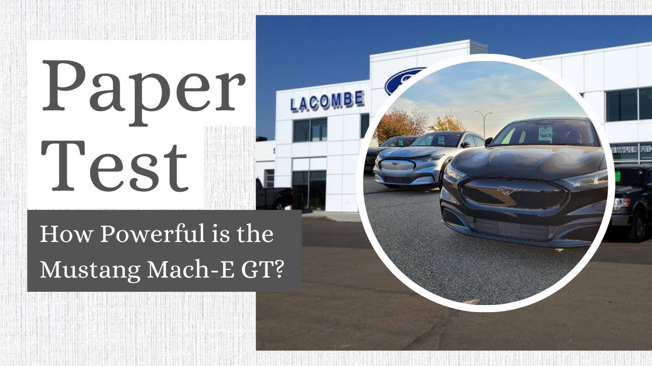 "Paper Test" in Mustang Mach-E GT