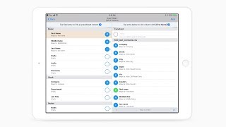 Importing a Spreadsheet into Mapview