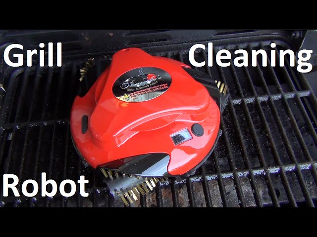 Grill Cleaning Robot Review! GrillBot 