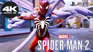 Marvel's Spider-Man 2 PS5 - Anti-Ock Suit Free Roam Gameplay (4K 60FPS)