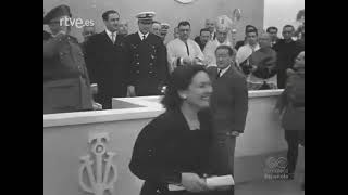 1947 05 26 Nodo 229B Franco En Palma De Mallorca Inaugura Monumento A Caídos Del Crucero Baleares