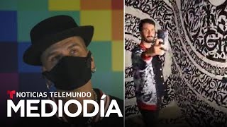 Un artista crea espacio para tomarse selfies perfectas | Noticias Telemundo