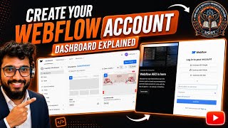 Create a Webflow Account & Dashboard Overview | How To Create a Webflow Account? | UGIIT
