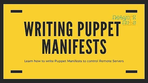 Learning Puppet Manifests