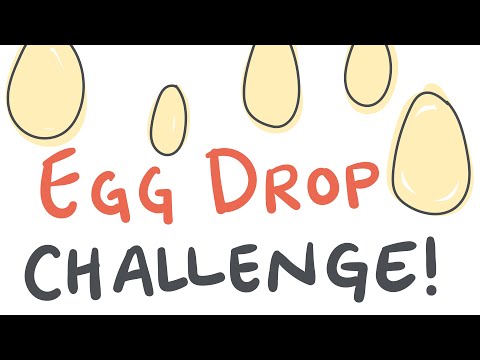 가정에서의 엔지니어링 · Egg Drop Challenge