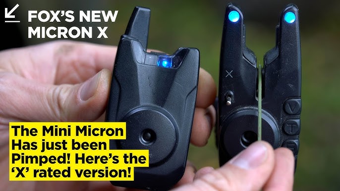 Camo Mini Micron X Alarms, Carp Fishing Bite Alarms
