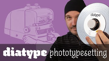 Phototypesetting with the Berthold ‹diatype›
