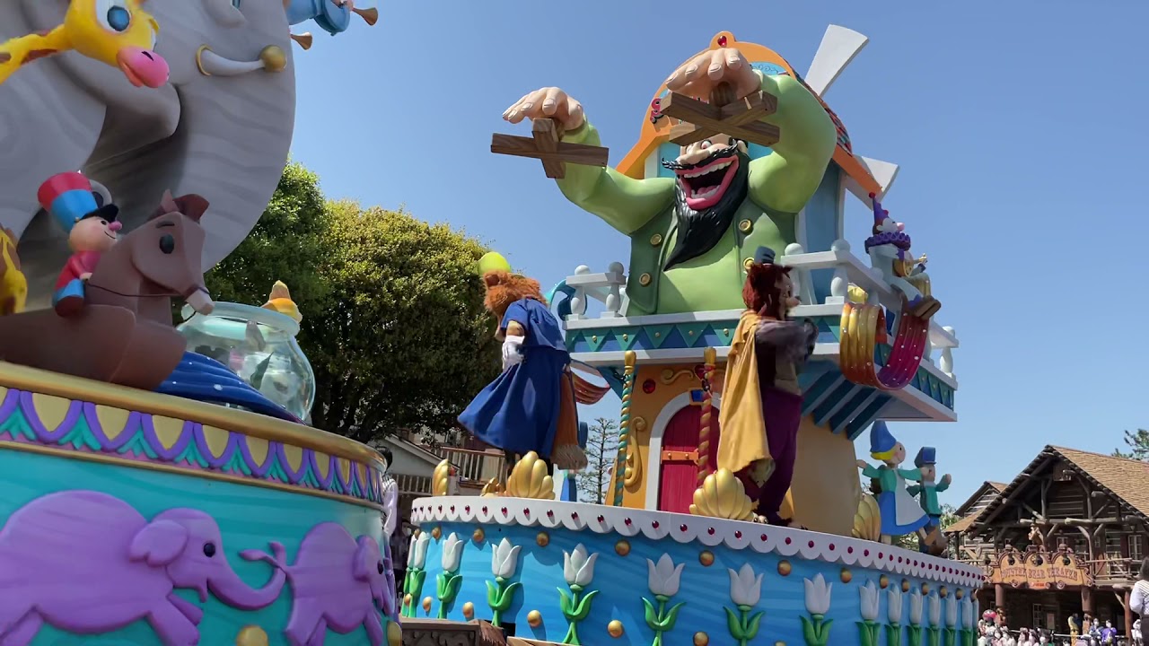 Tdlパレード ドリーミング アップ 21 04 19 Iphone 12 Mini 撮影 Youtube