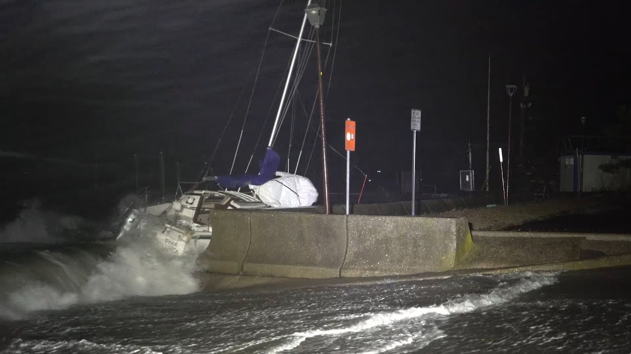 Scituate, MA Bomb Cyclone Nor'Easter - 10/17/2019