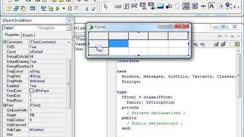 关于数组的认识 02   零基础入门学习 Delphi 016｜小甲鱼—零基础入门学习 Delphi