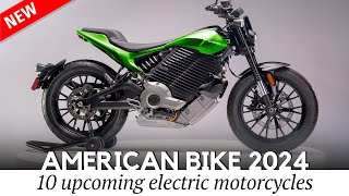 10 Newest American Motorcycles with All-Electric Power for 2023-2024