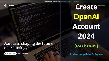 How to Create OpenAI Account (Free)