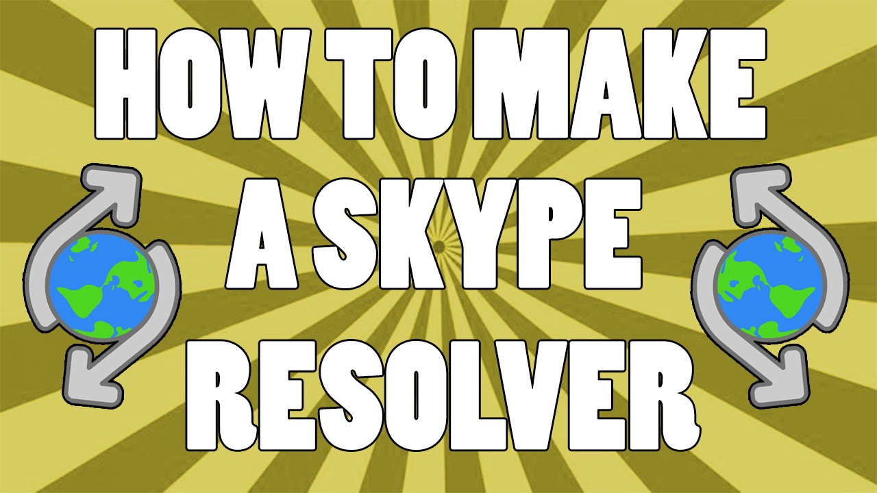 resolver for skype
