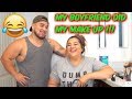 DOING MY GIRLFRIEND'S MAKE UP!! (SHE HATED IT)