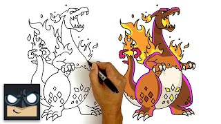 How To Draw Gigantamax Charizard | Pokemon Sword and Shield screenshot 3