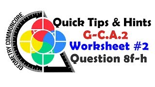 G-C.A.2 Worksheet #2 - Hint #8f-h