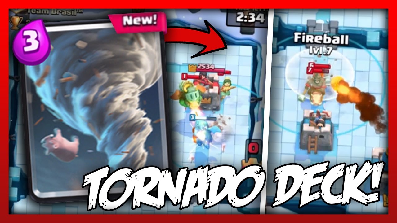 Incredible goblin barrel mirror troll deck in clash royale! (use this Clash Royale - Awesome Tornado Deck! - YouTube