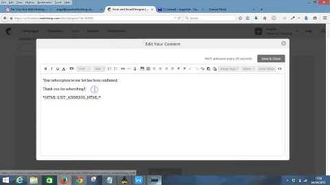 17. Setting Up MailChimp - Professional and Mobile Responsive WordPress Website