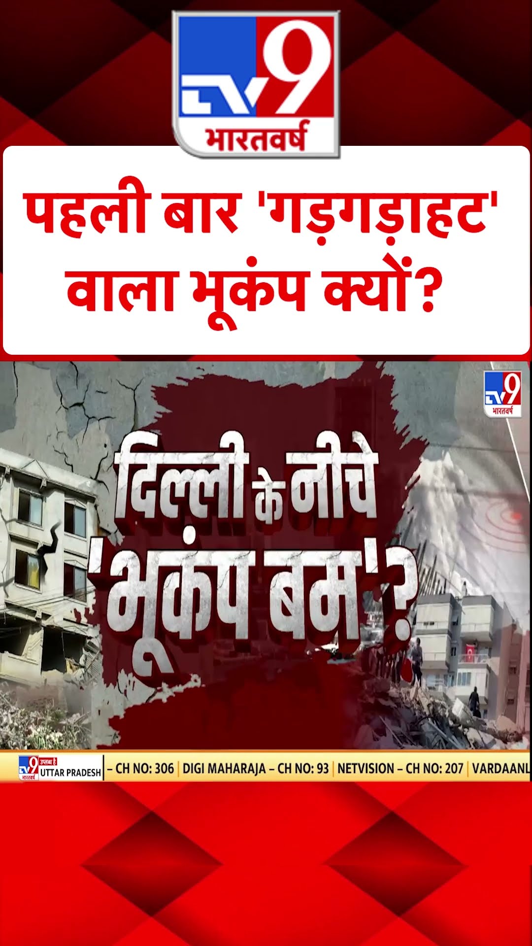 Delhi-NCR earthquake News : क्या 'गड़गड़ाहट' वाला भूकंप खतरे का सायरन? | Alert | #shorts