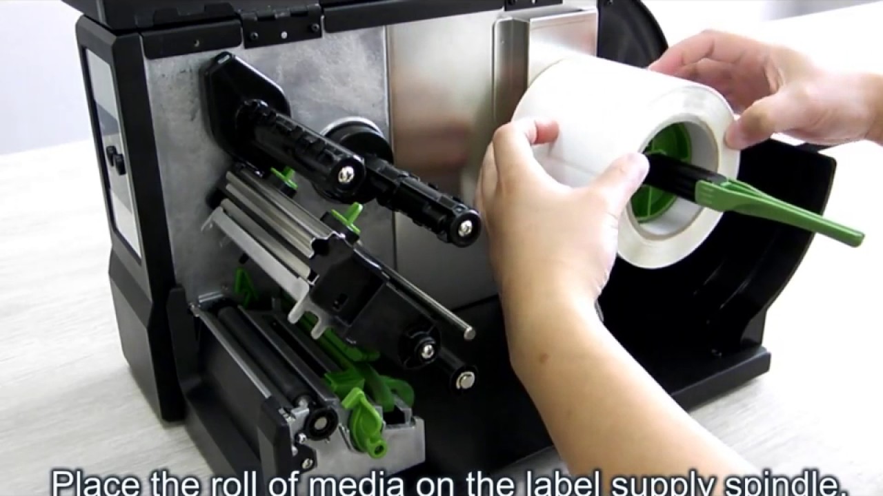 TSC ME240  Loading the media