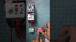 DOL starter control wiring #shorts #electrical #electrician #control
